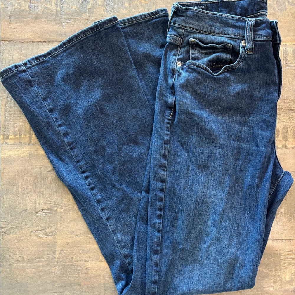 Lucky Brand Women’s Stevie Flare Blue Jeans size 8 / 29